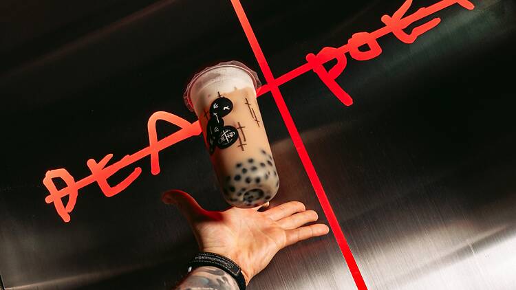 Dead Poets spiked boba tea rave Dead Poets spiked boba tea rave