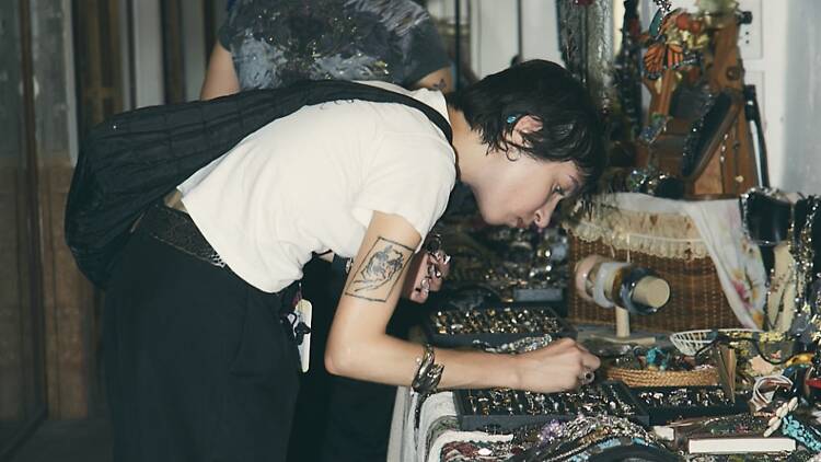 Browse air-conditioned vintage denim at Re:Turn Market