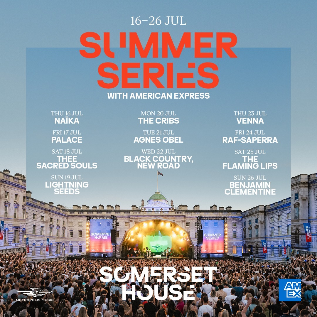 Somerset House Summer Series 2026 poster