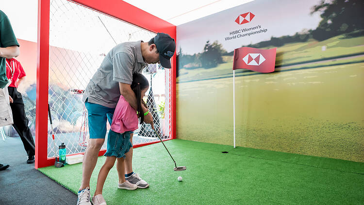 2. Experience the festival vibes of the Fan Village