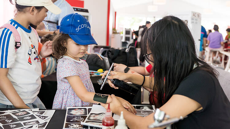 4. The little ones can have a ball too