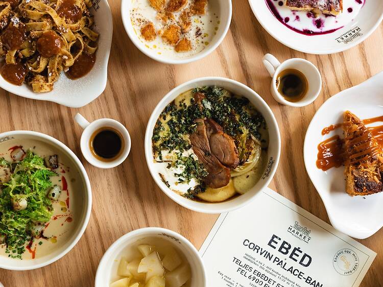 Corvin 100 Lunch Menu at Time Out Market Budapest Corvin 100 Lunch Menu at Time Out Market Budapest