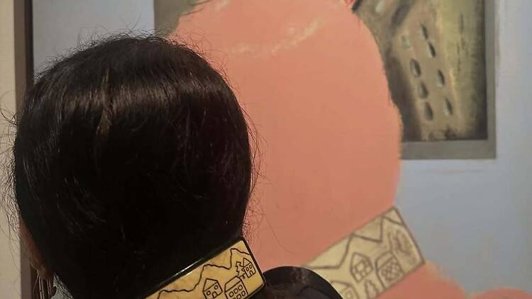 The Gatecrasher by Atul Dodiya