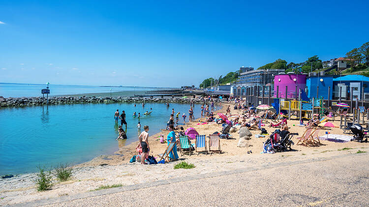 Southend beach, Essex Southend beach, Essex
