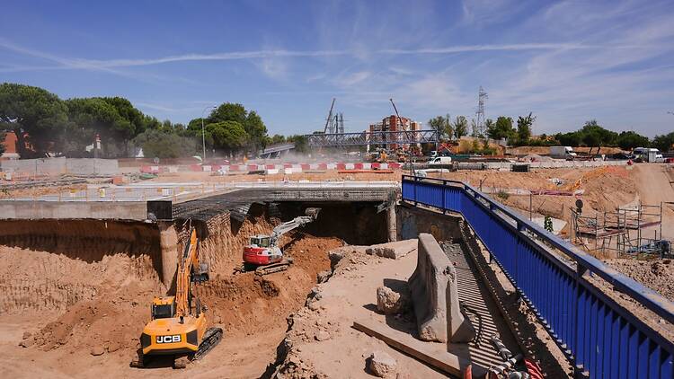 Soterramiento A-5. Ayuntamiento de Madrid