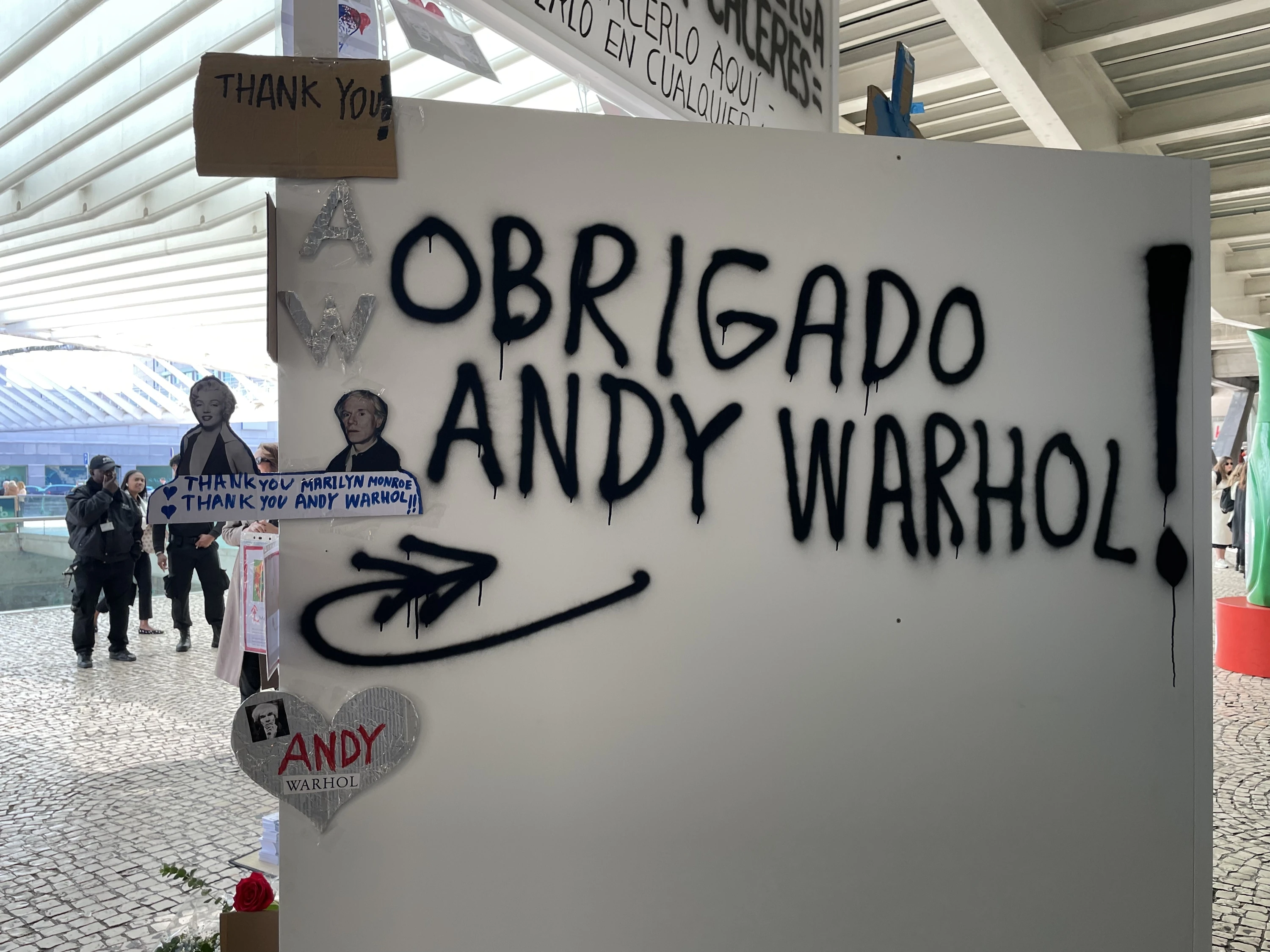  'POP-UP-MARILYN', de Thomas Hirschhorn
