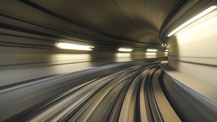 Artist’s impression of hyperloop technology Artist’s impression of hyperloop technology