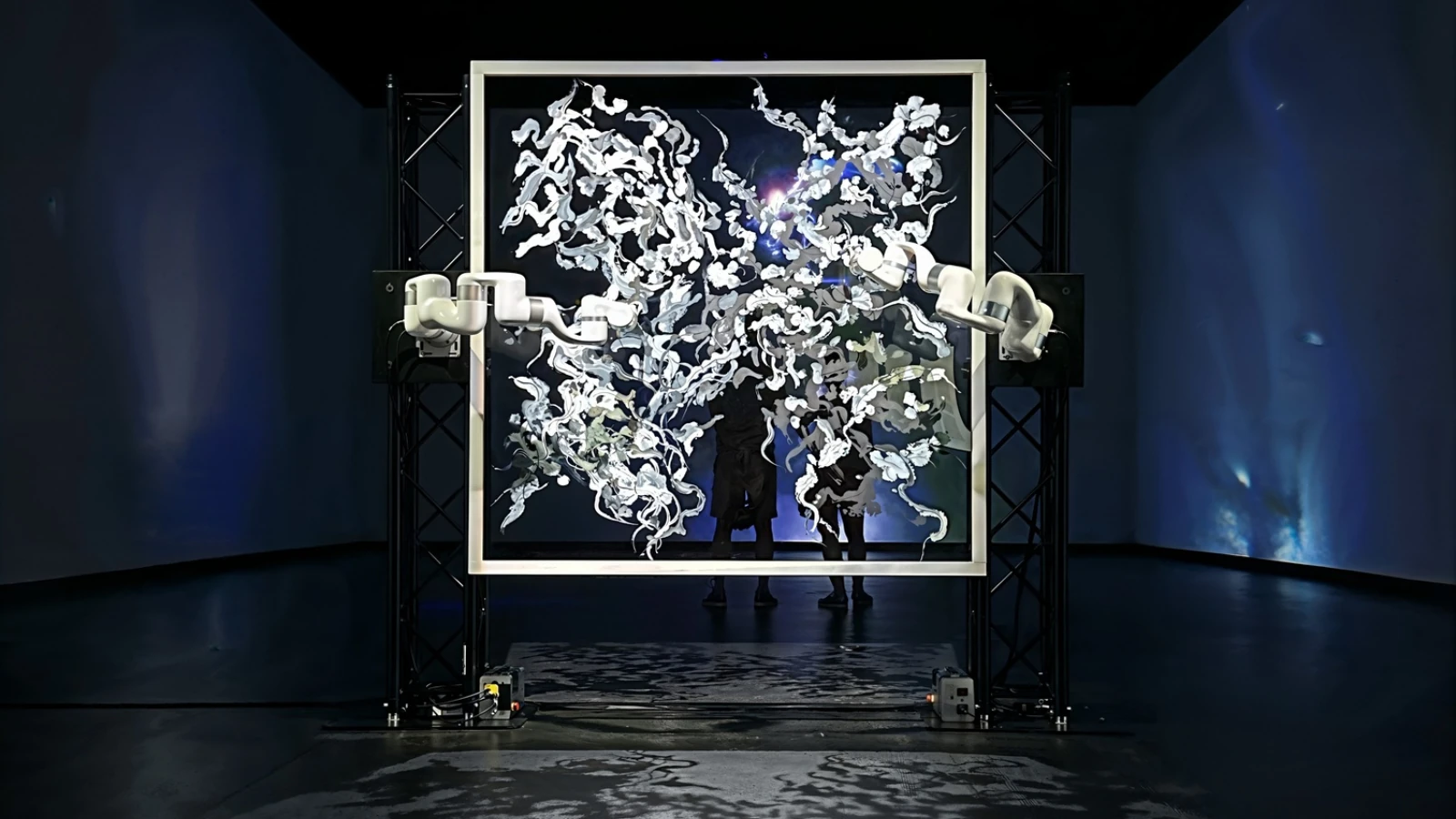 Art Basel Sougwen Chung, SPECTRAL - Oscillation 1