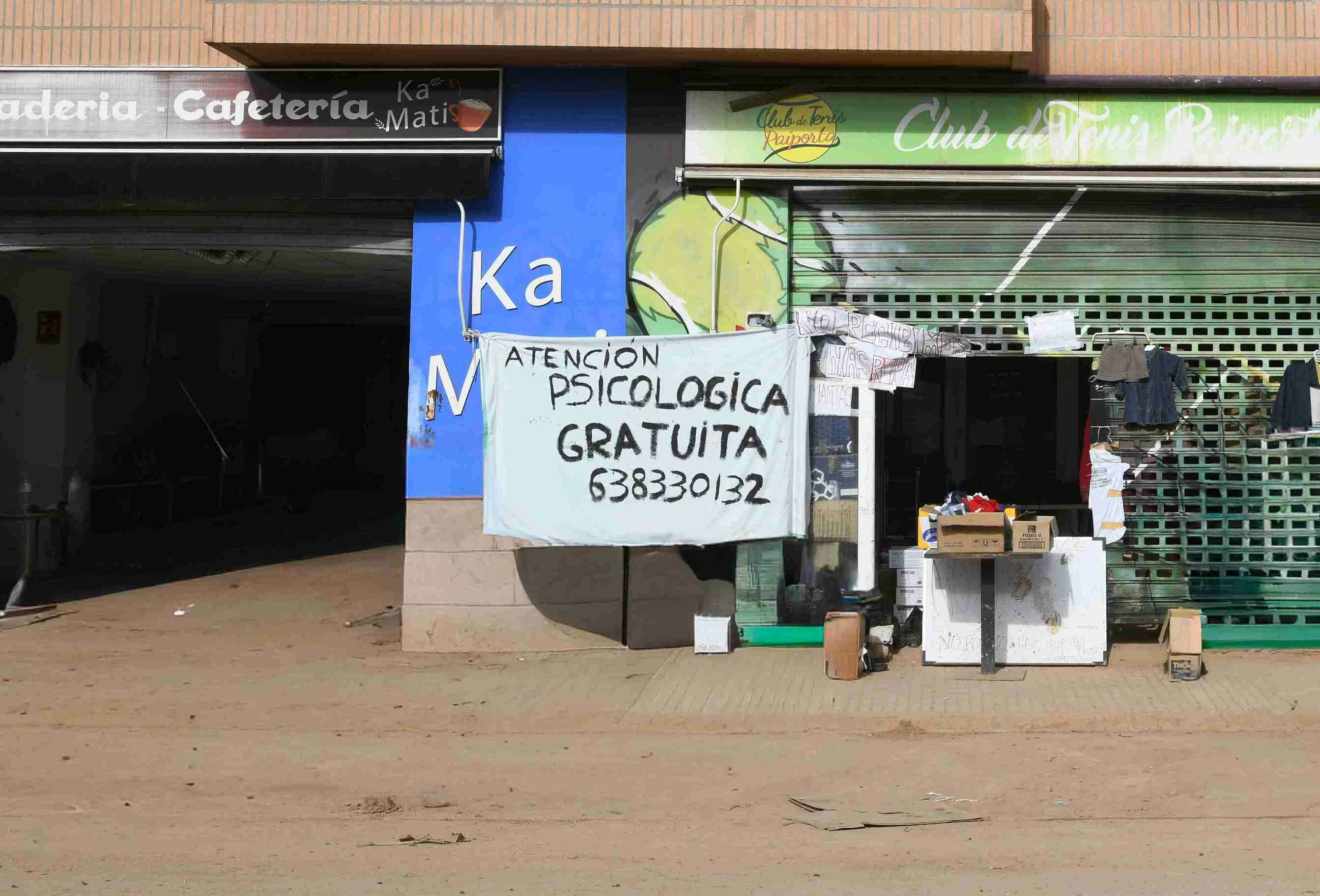 Imatge durant la Dana