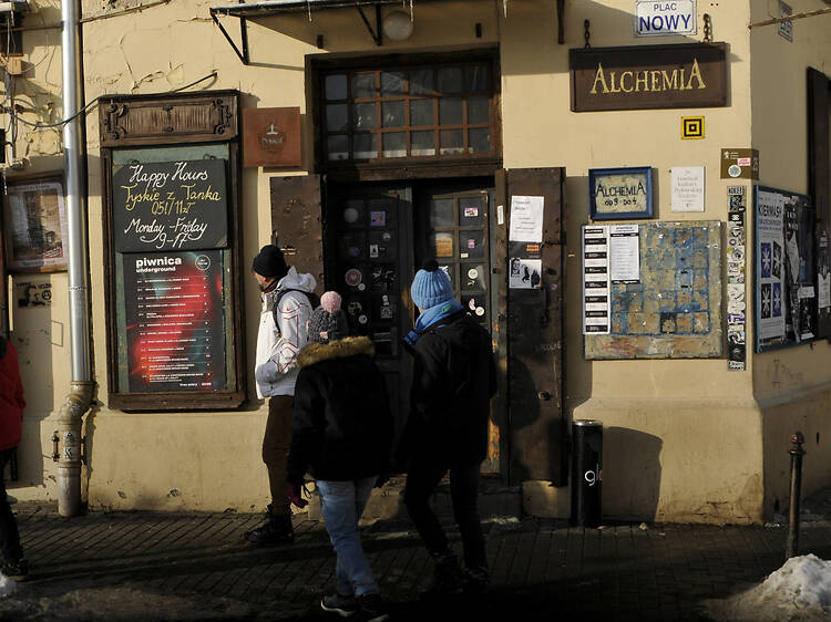 Grab a late-night drink at Alchemia