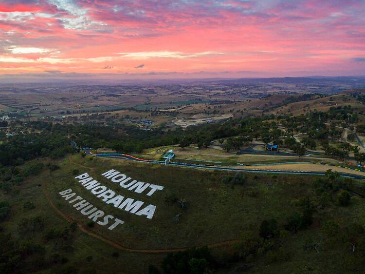 Drive a loop of Mount Panorama