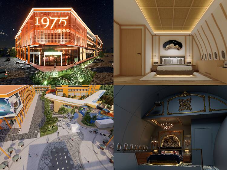 Johor Bahru’s first airplane-themed luxury hotel lets you spend a night in a retired Boeing
