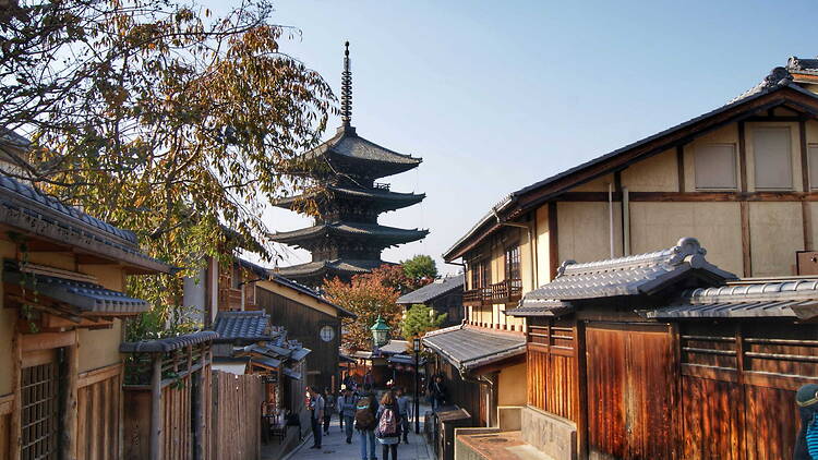 Undated stock photo of Sannenzaka street in Kyoto Undated stock photo of Sannenzaka street in Kyoto