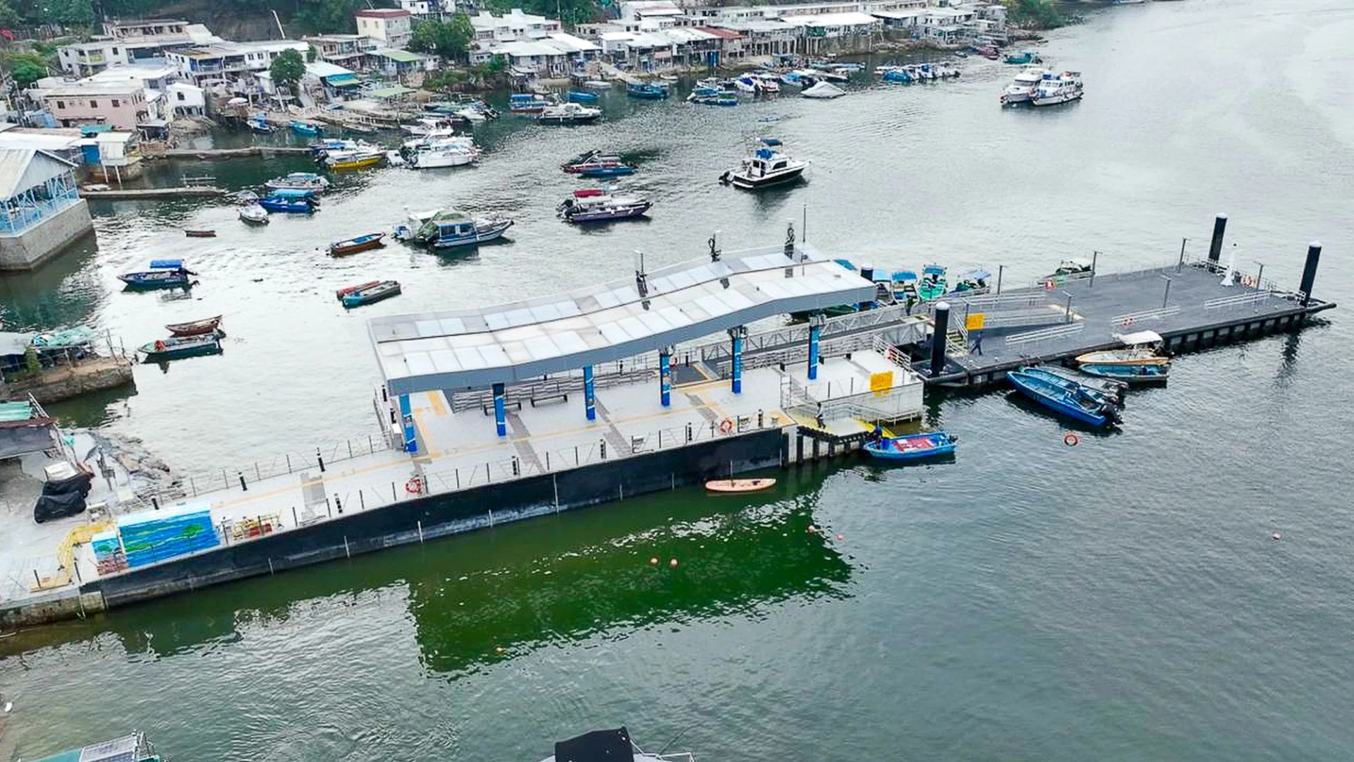 Tai Po new Sam Mun Tsai Village ferry pier