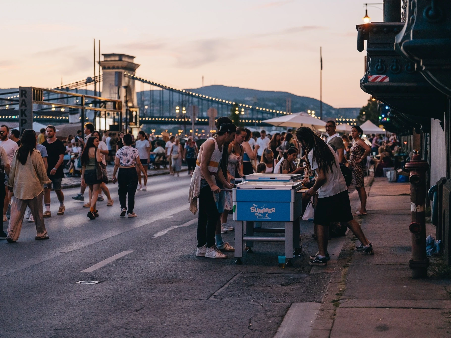 2025. augusztus 09. Rakpart h&eacute;tv&eacute;ge VALYIO-programokkal