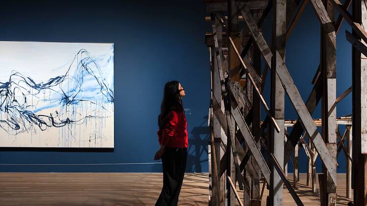 ‘It's Not the Way I Want to Die’ (2005) and ‘I needed you to love Me’ (2023) on view at Tracey Emin: ‘A Second Life’ at Tate Modern