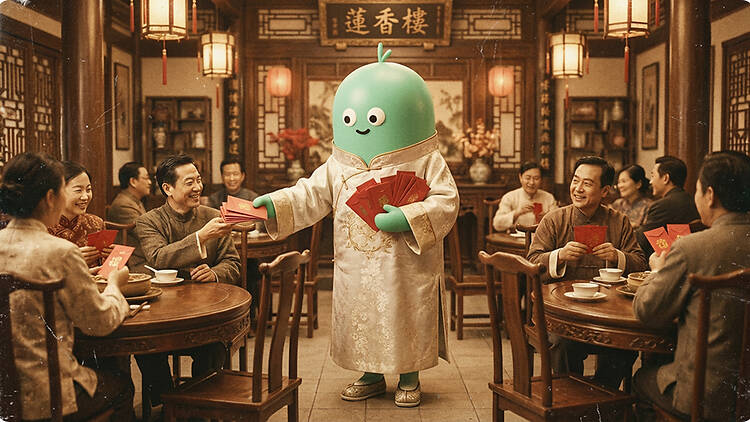 ZA Bank Lin Heung Lau collab ZA Bank Lin Heung Lau collab