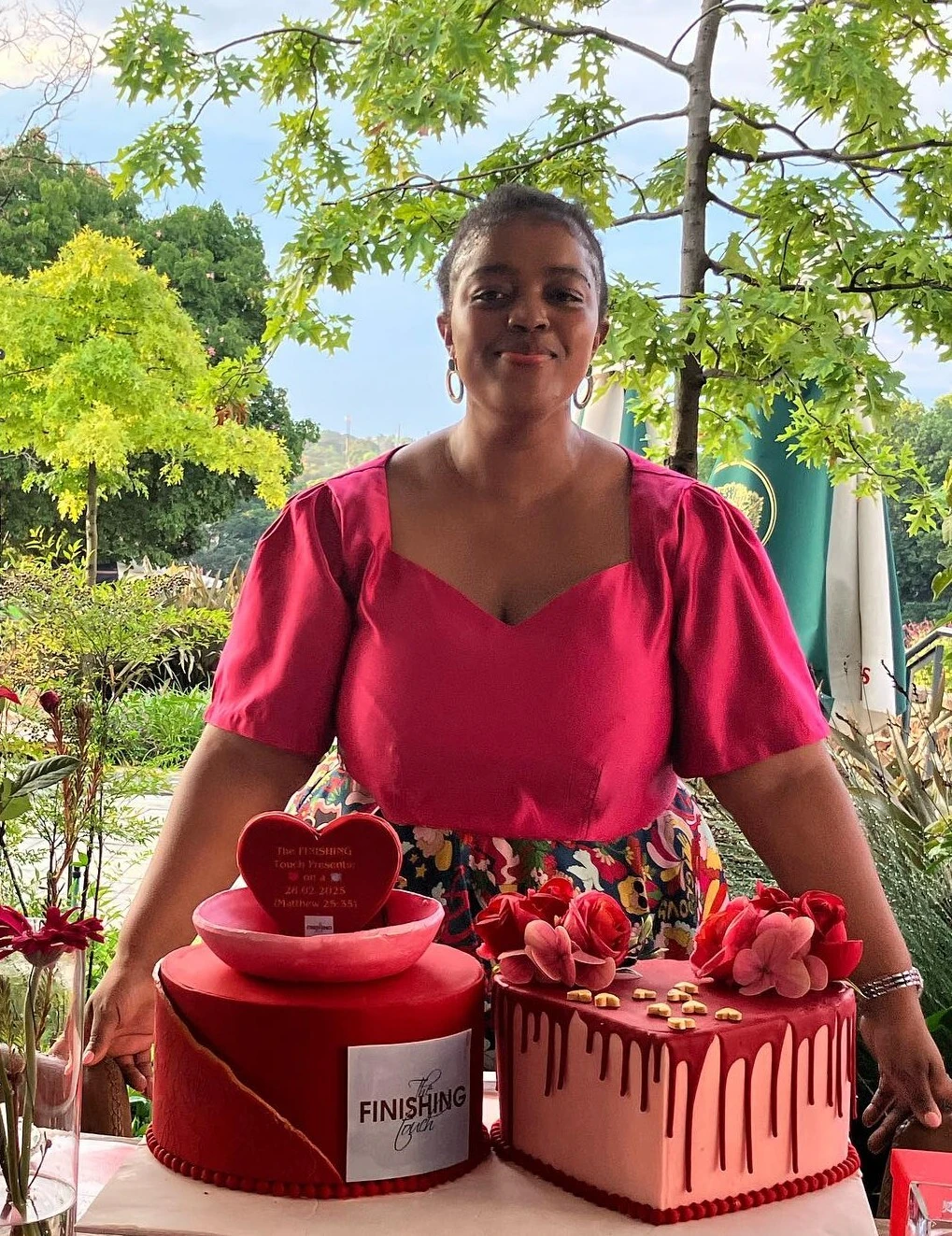 Unity Kgongoana, the founder of Love of on a plate