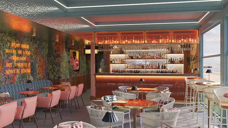 CGI render of Sabine at NYX Hotel Holborn