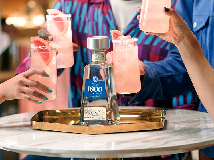 Order a 1800 Tequila Paloma and your next drink could be on 1800 Tequila