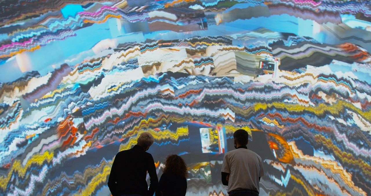 Ripple, Daniel Canogar. &copy; CENIZA