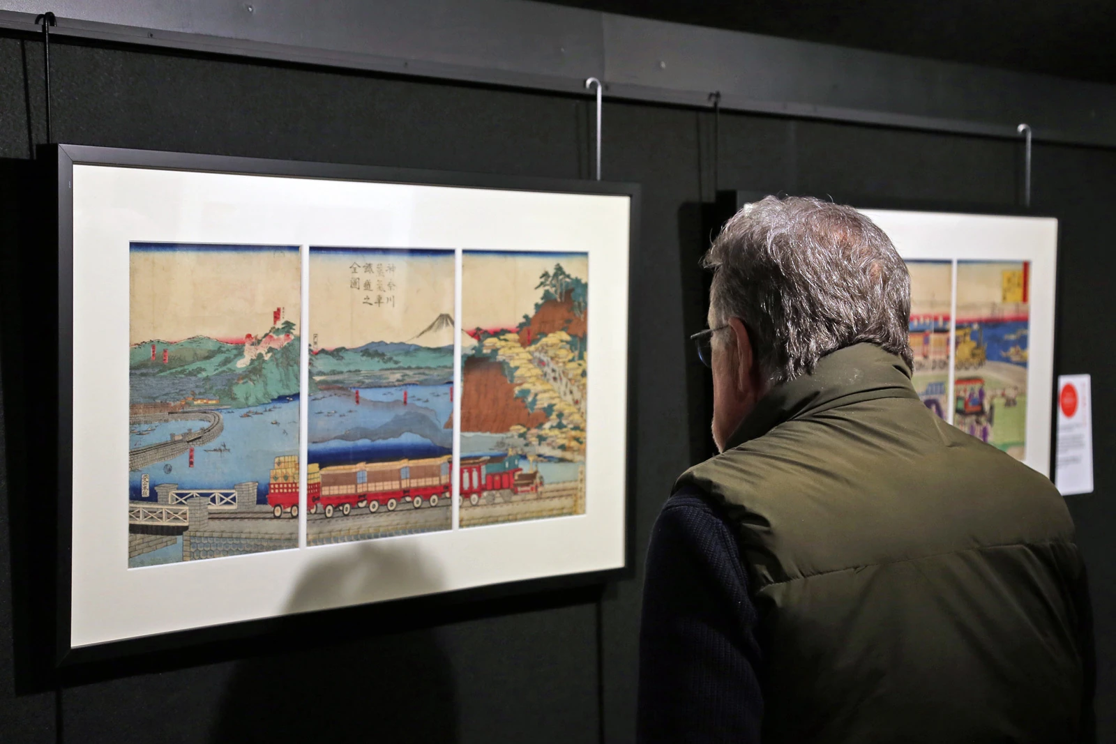 Ukiyo-e. El ferrocarril en el mundo flotante. Museo del Ferrocarril