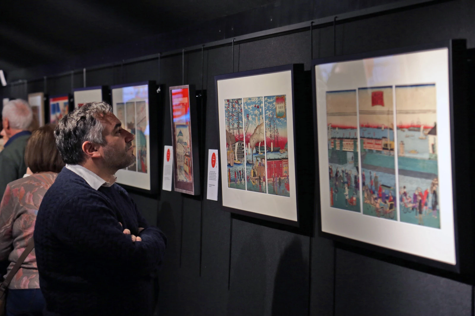 Ukiyo-e. El ferrocarril en el mundo flotante. Museo del Ferrocarril