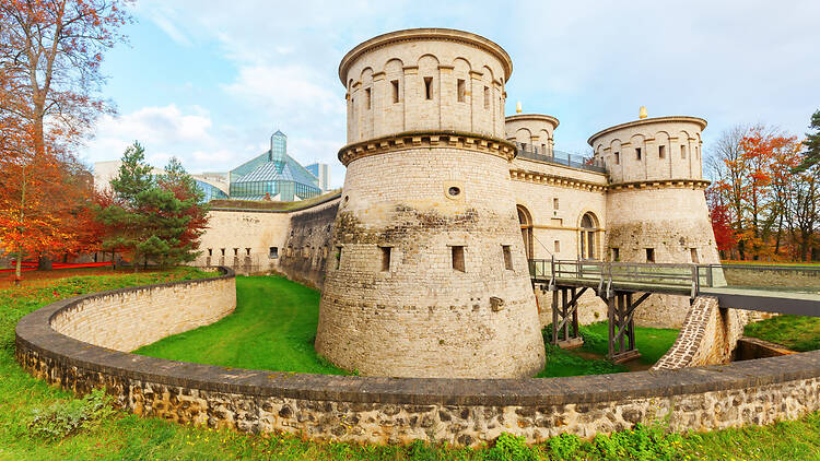 Wander the Kirchberg business district