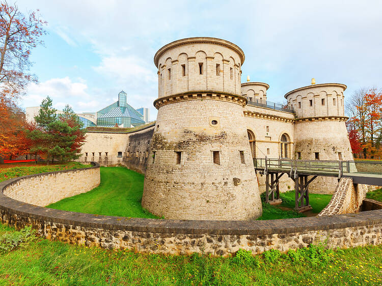 Wander the Kirchberg business district