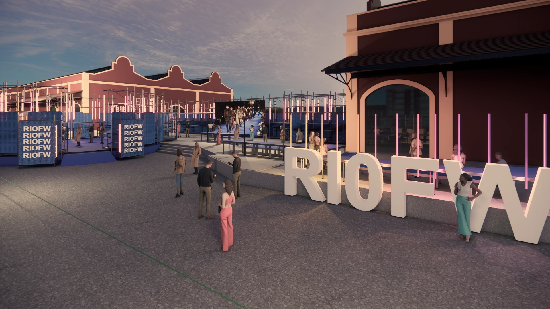 Cria&ccedil;&atilde;o de cenografia, Dina Salem Levy e Bel Lobo