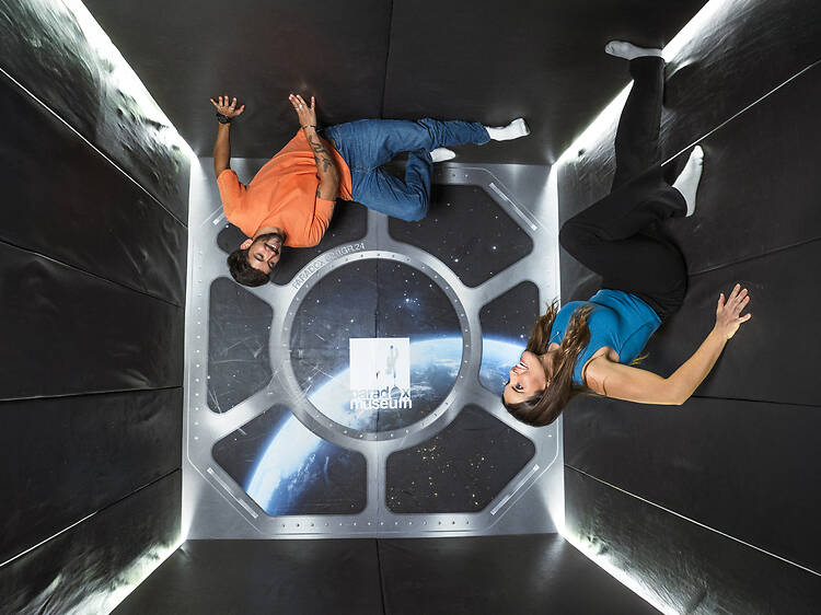 Experience the Impossible in the Zero Gravity Room