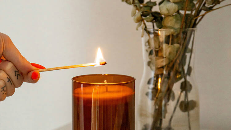 Taller de velas aromáticas