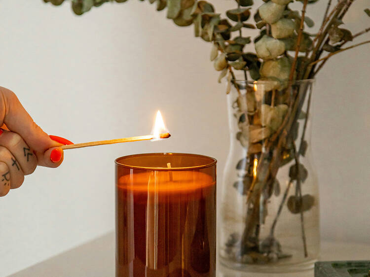 Taller de velas aromáticas