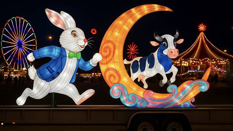 Night Parade, Sydney Royal Easter Show floats from the Night Parade, Sydney Royal Easter Show