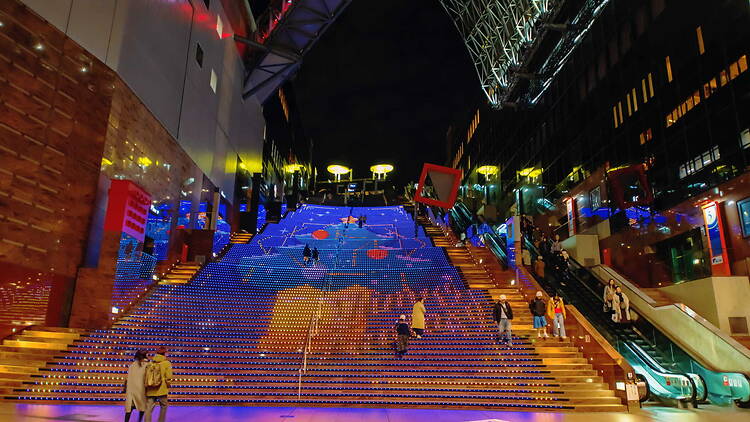 The Grand Staircase at Kyoto Station