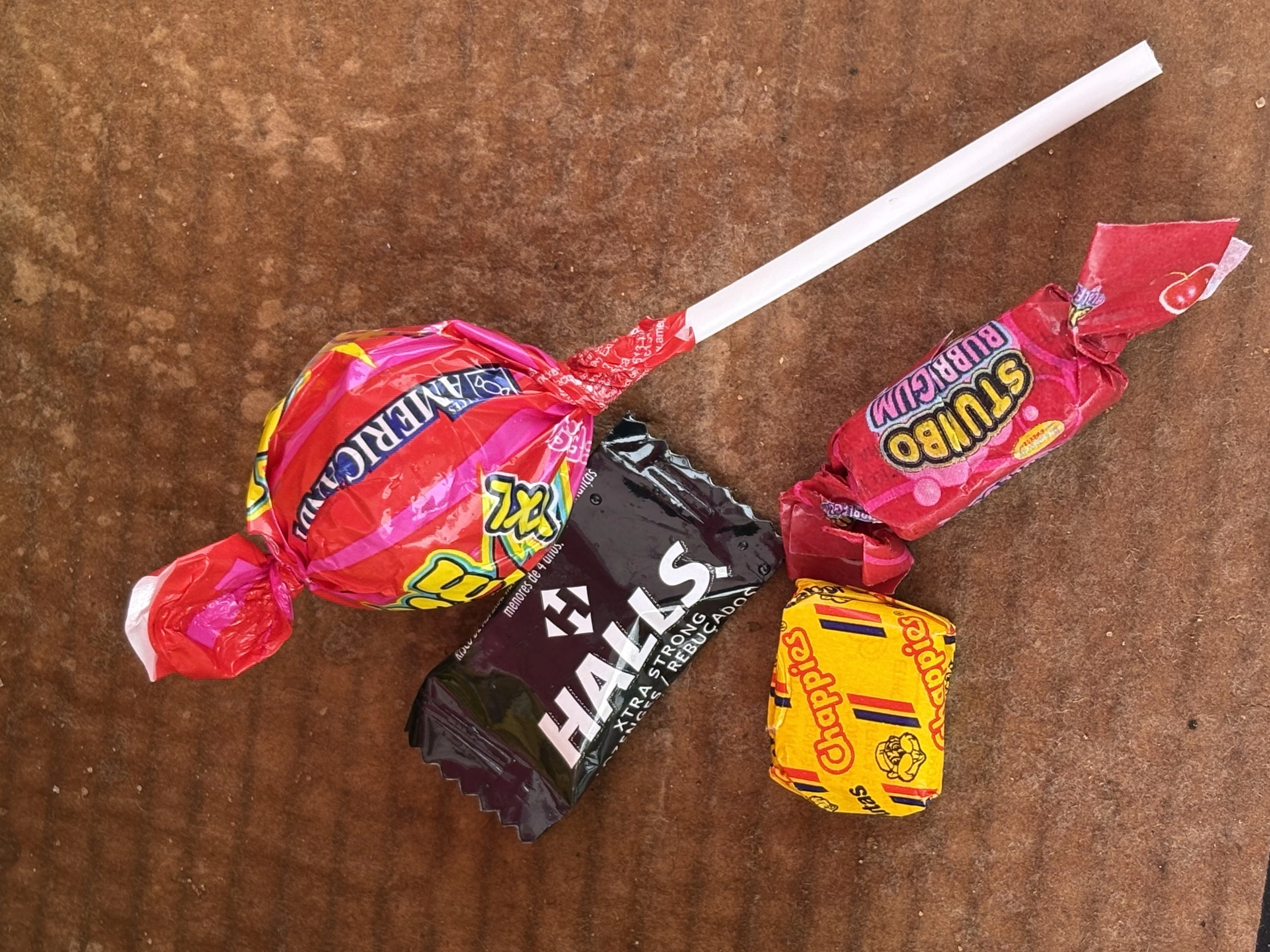 Halls, chappies and Stumpo stocksweet