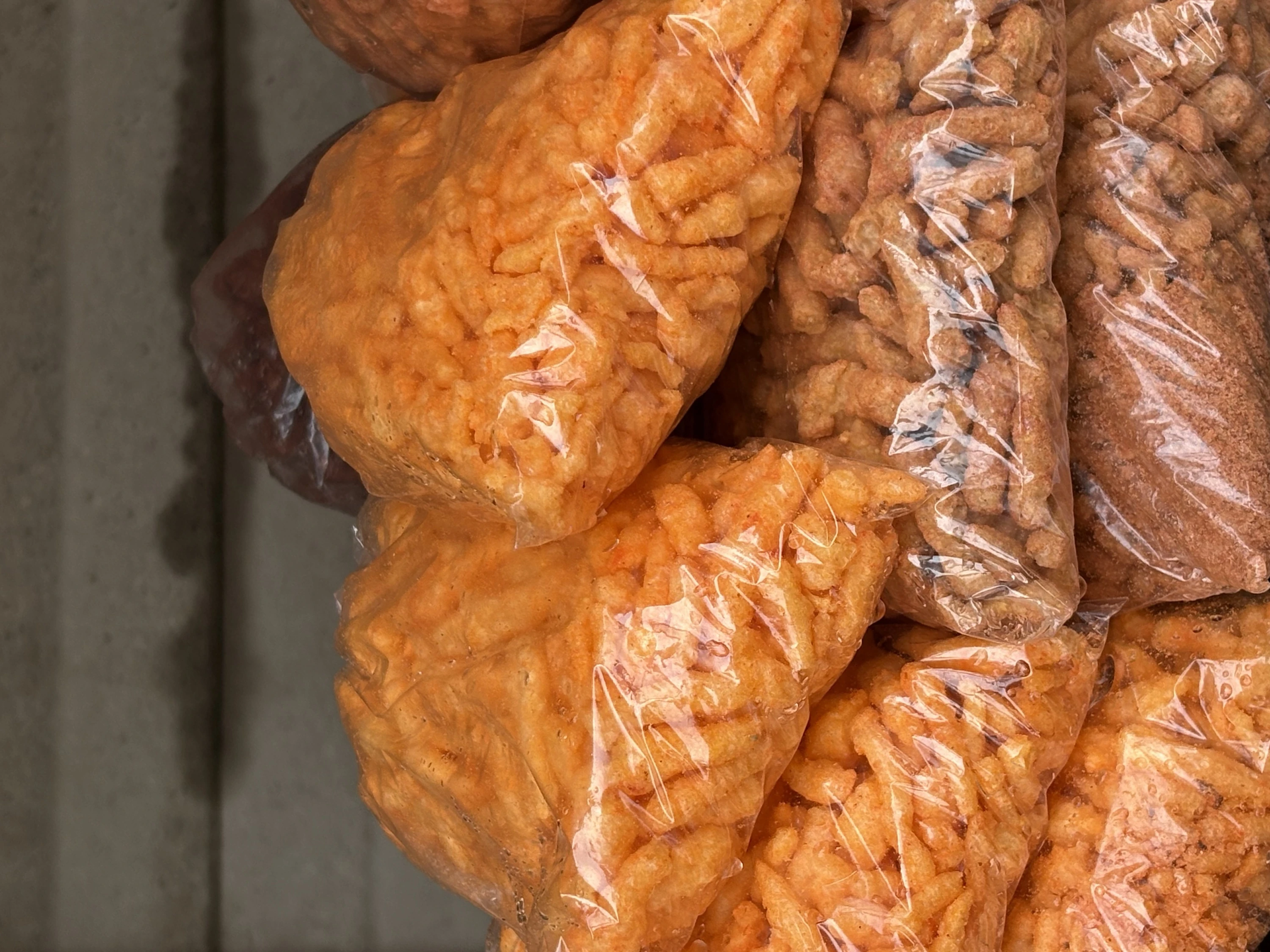 Cheese and beef simbas on the streets of Johannesburg