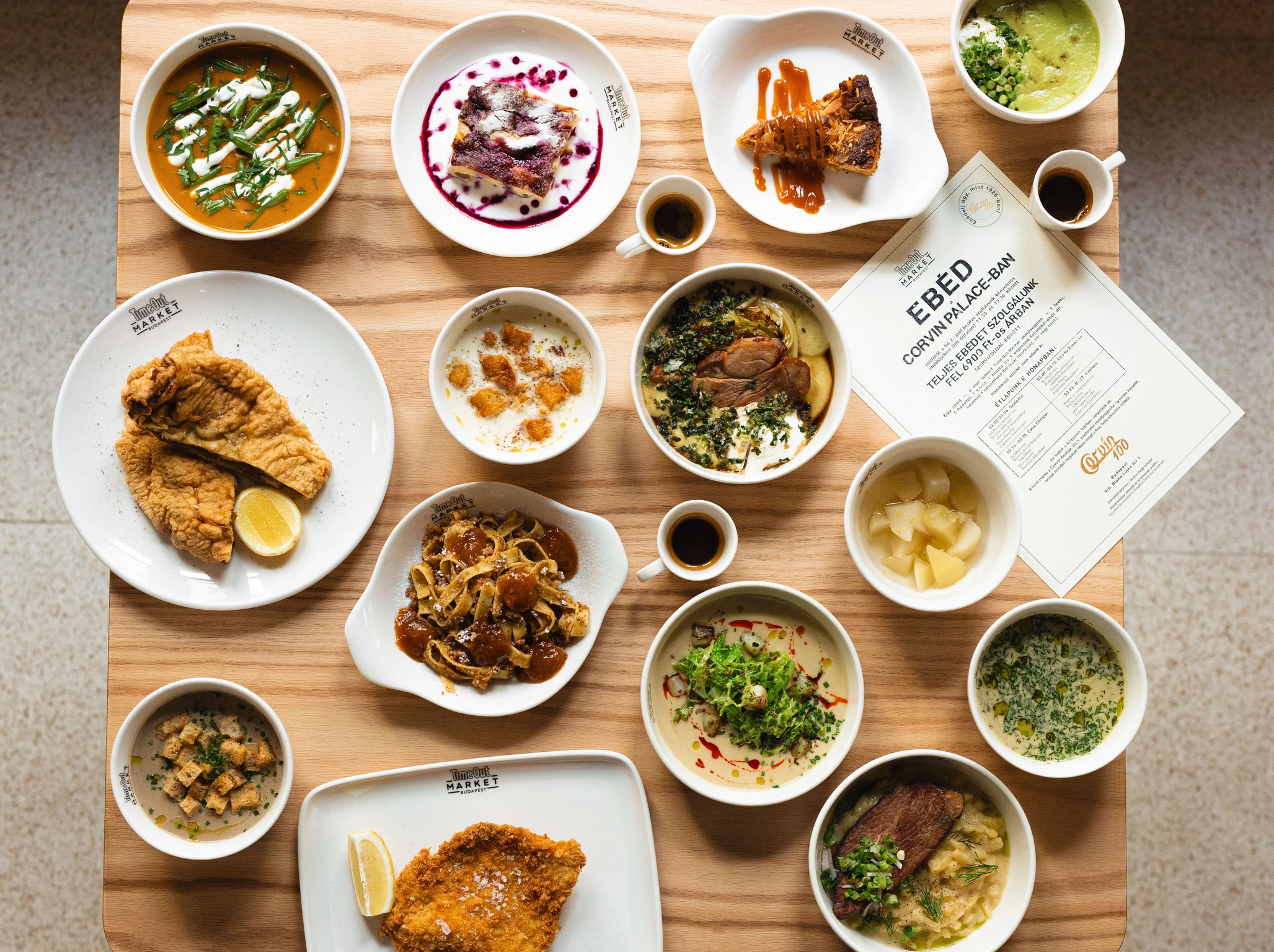 Corvin 100 Eb&eacute;dmen&uuml; Time Out Market Budapest