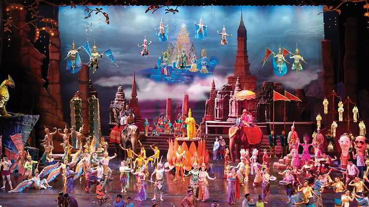 Step into the wacky world of Siam Niramit Phuket