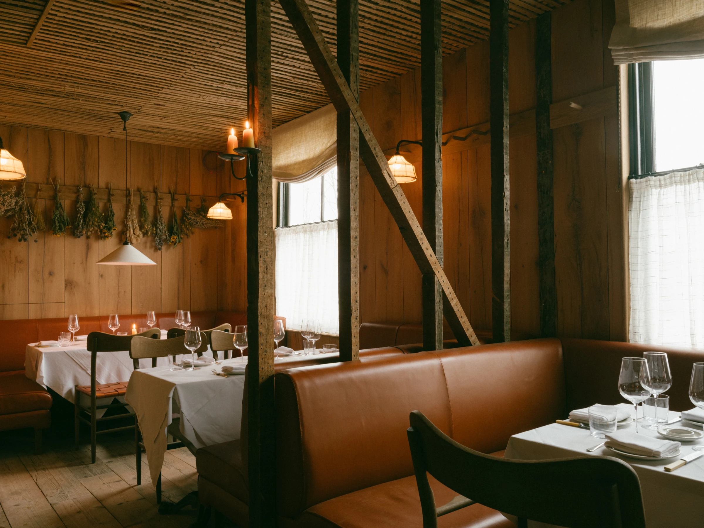 Tables at Fat Badger