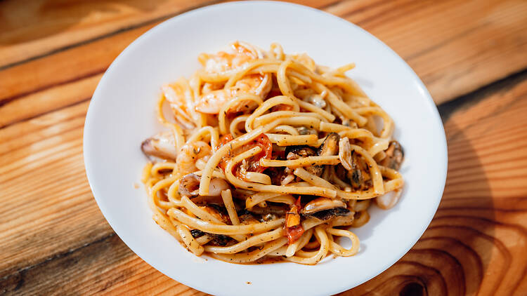 linguine ai frutti di mare