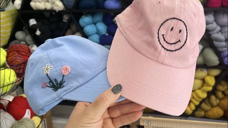 Hat Embroidery with Brooklyn Craft Co. 