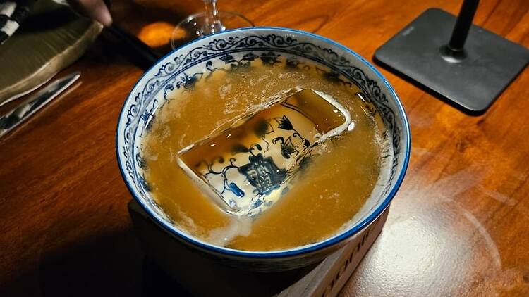 The Smoky Moon cocktail at Japonico The Smoky Moon cocktail at Japonico