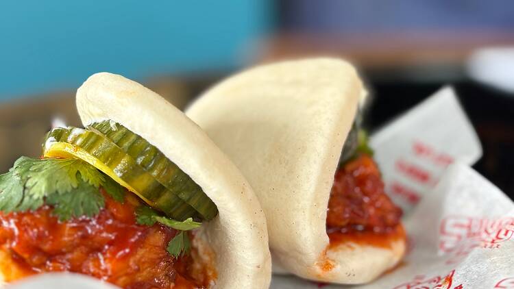 Saigon Suzy pork and kimchi dumpling