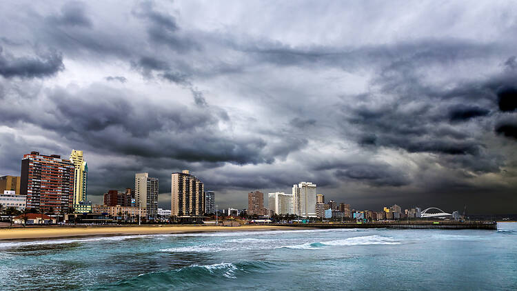 The Golden Mile - Durban's Beachfront Promenade and coastline