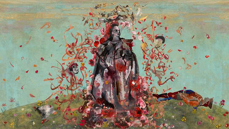 3 to 12 Nautical Miles by Shahzia Sikander