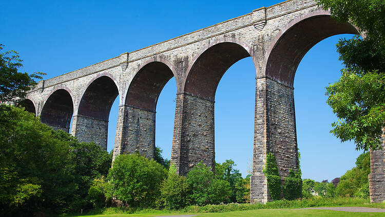 Porthkerry Viaduct, Val of Glamorgan, Wales