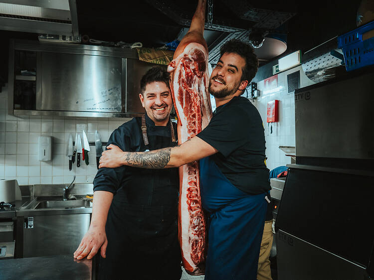 Um porco para alimentar a casa toda? Na Mesa, o Malhado de Alcobaça vai ser menu de degustação Um porco para alimentar a casa toda? Na Mesa, o Malhado de Alcobaça vai ser menu de degustação