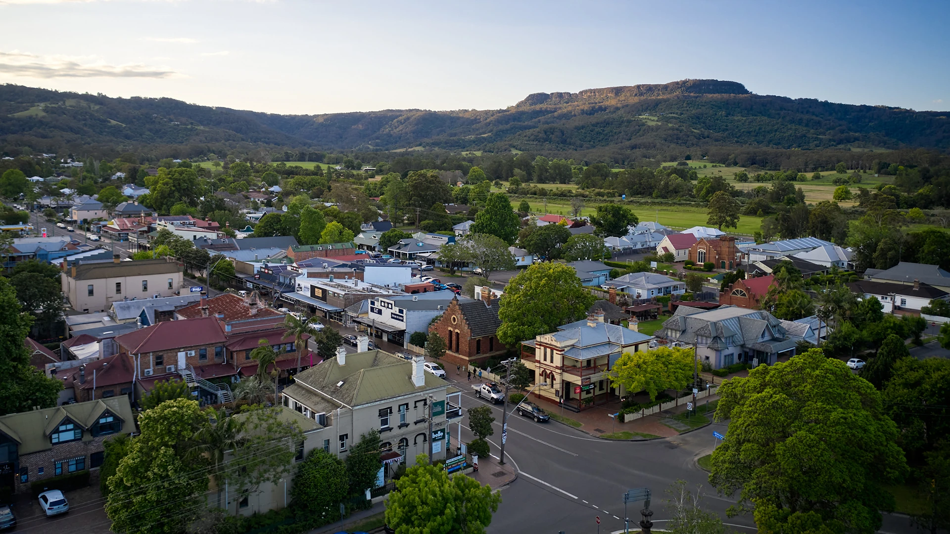 Berry aerial view