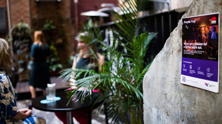 What is a Purple Flag precinct?